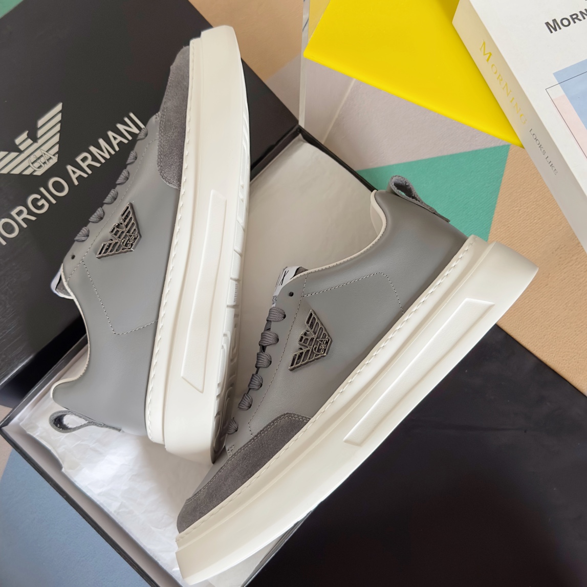 Armani Male Sneakers M-l-s