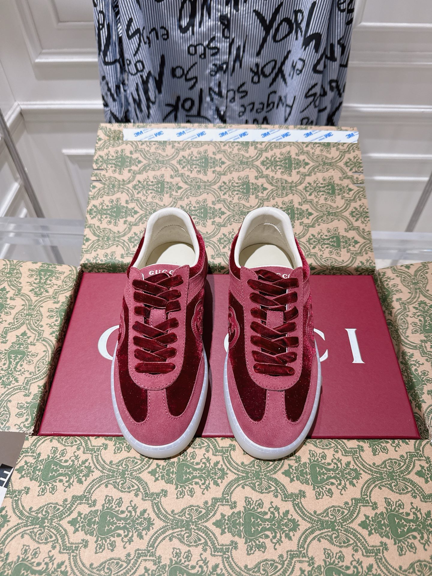 Sneakers Mesh Red