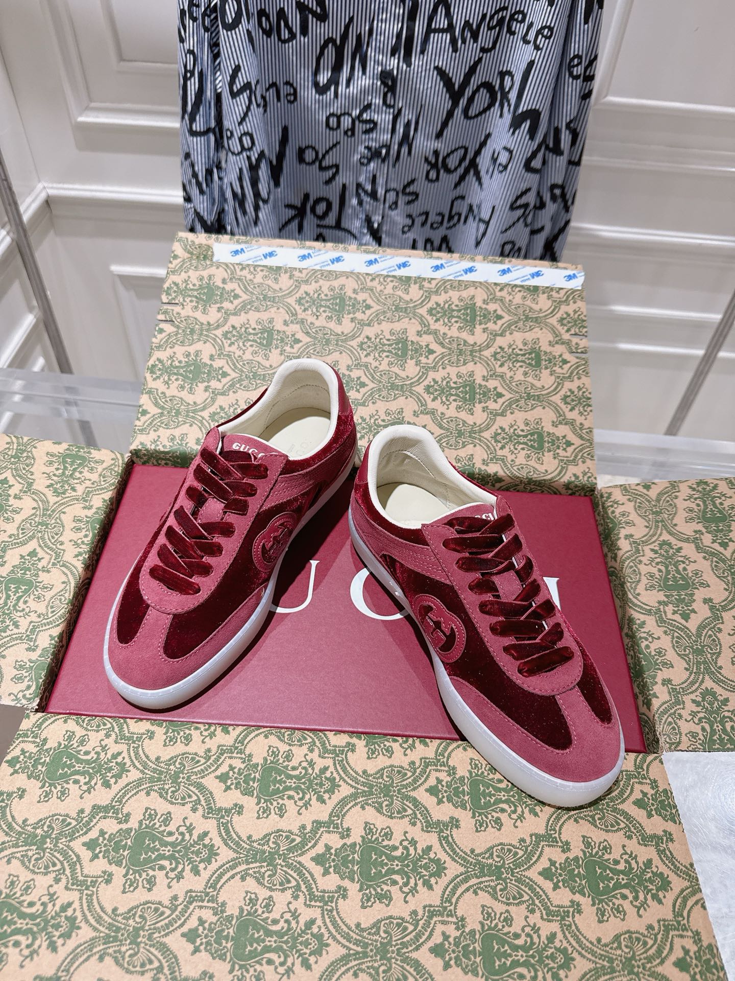 Sneakers Mesh Red