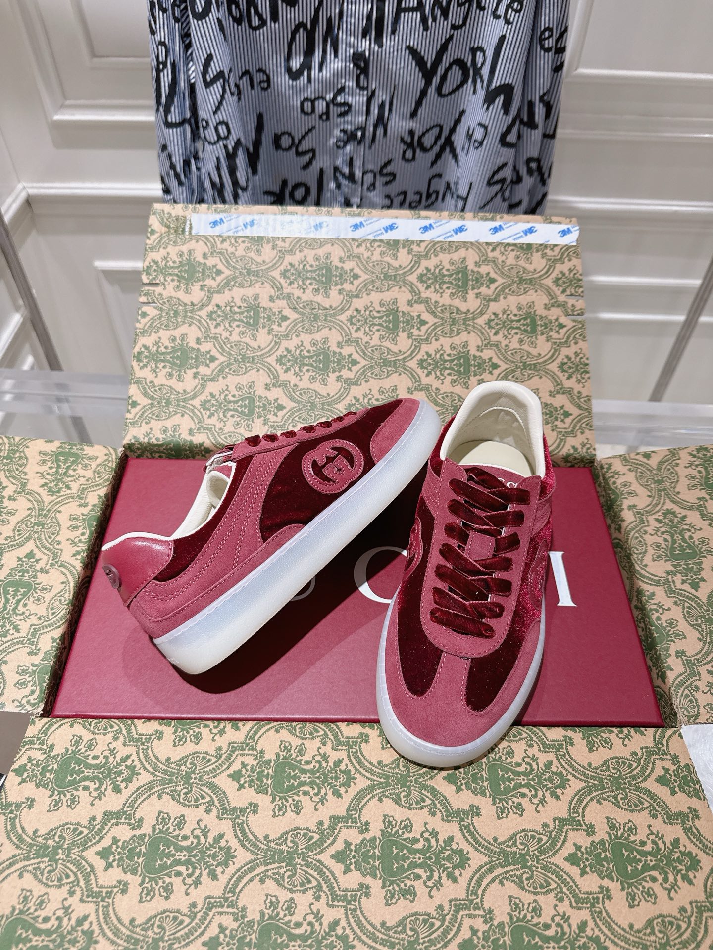 Sneakers Mesh Red