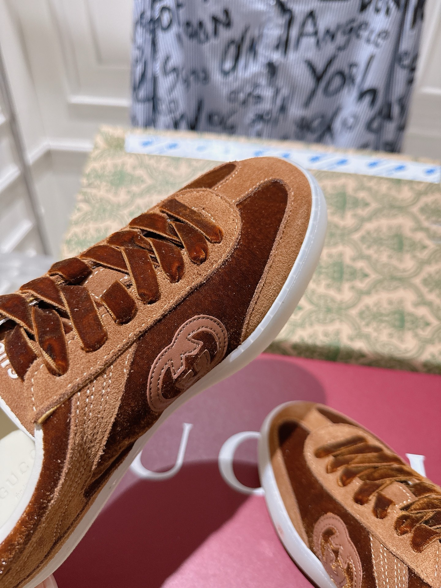 Sneakers Mesh Red