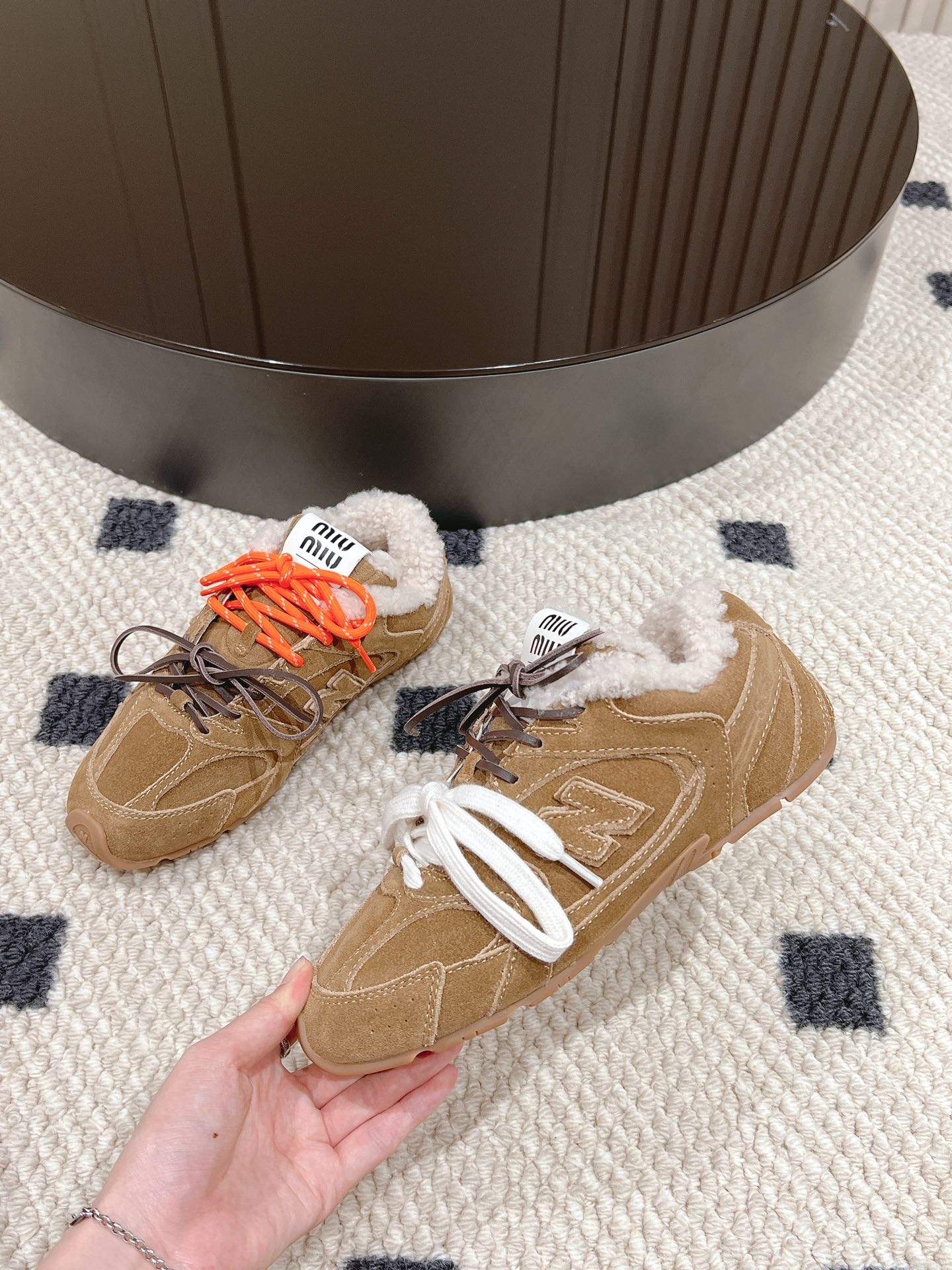 Miu Miu New Balance Sneakers Mesh M-l-s