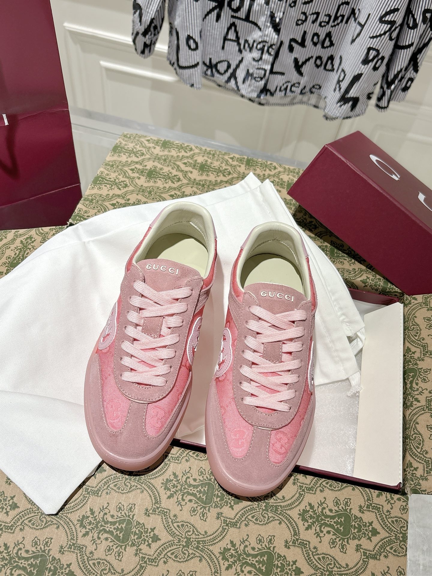 Sneakers Mesh Red