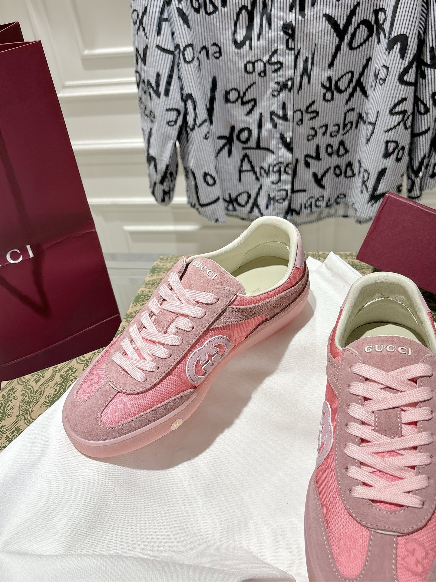 Sneakers Mesh Red