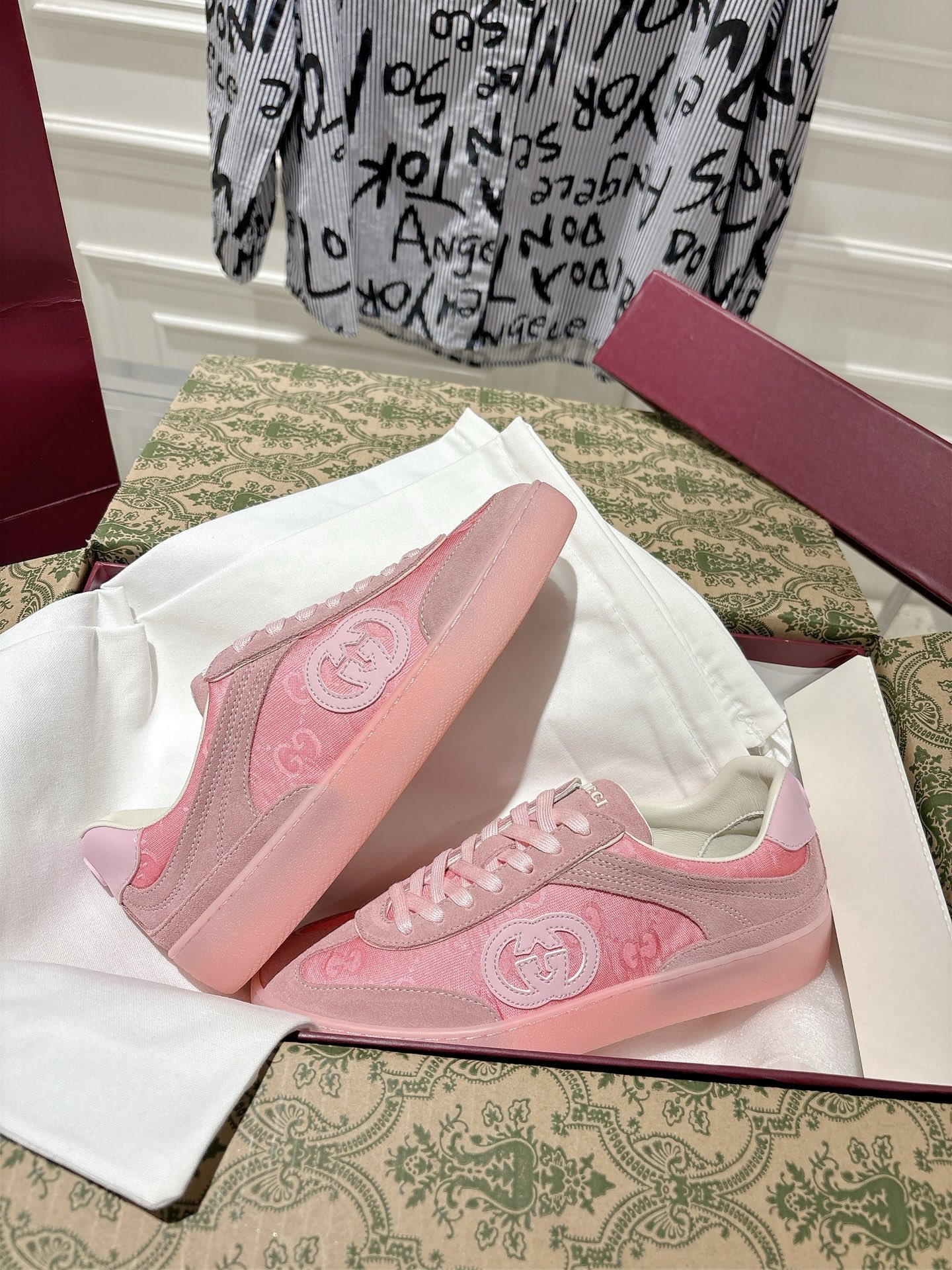 Sneakers Mesh Red