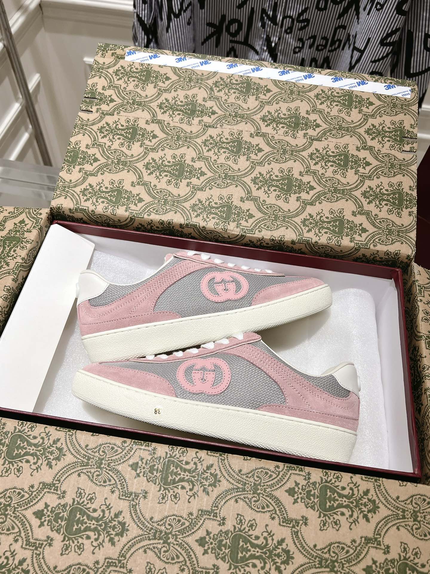 Sneakers Mesh Red