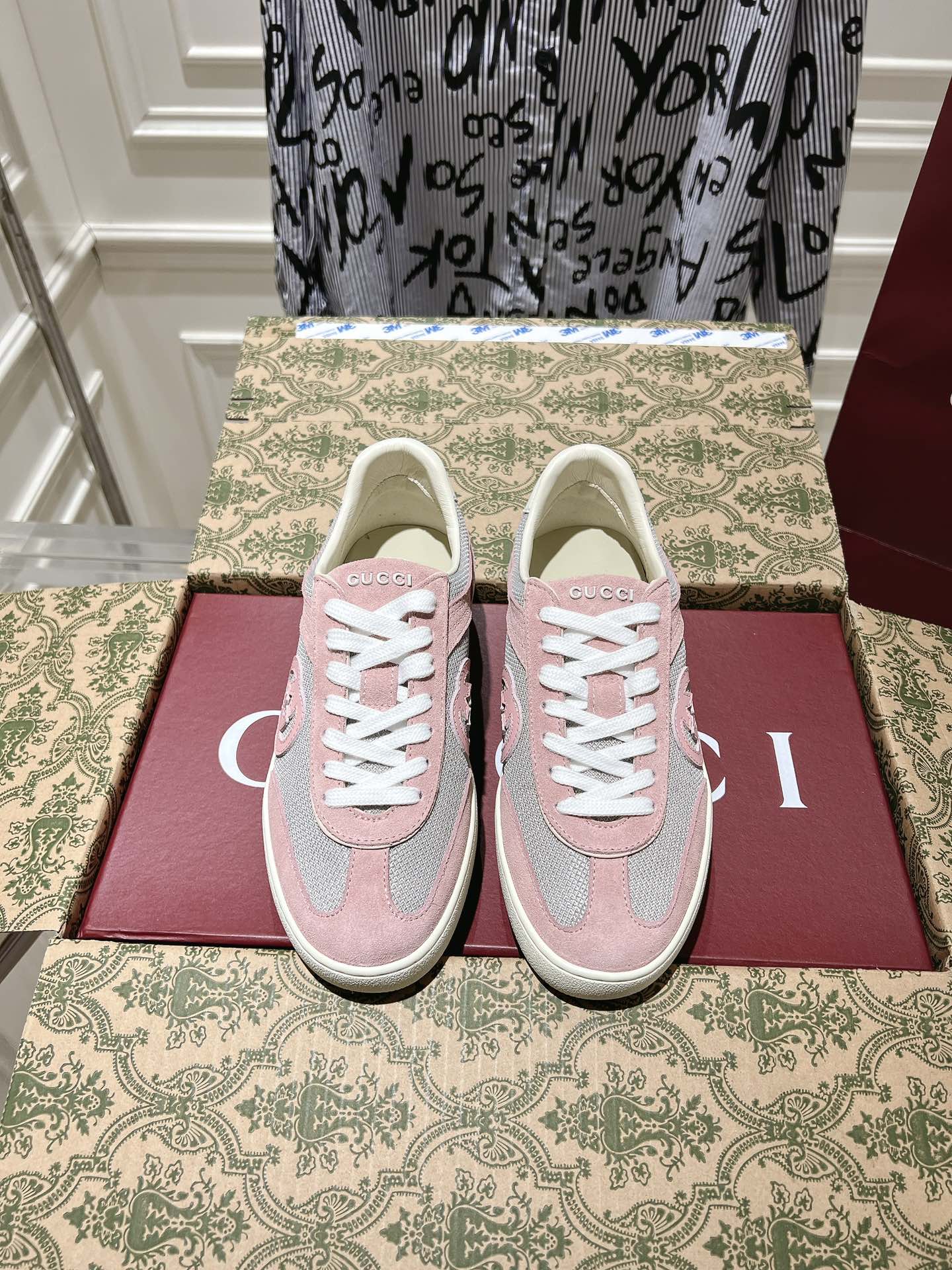 Sneakers Mesh Red