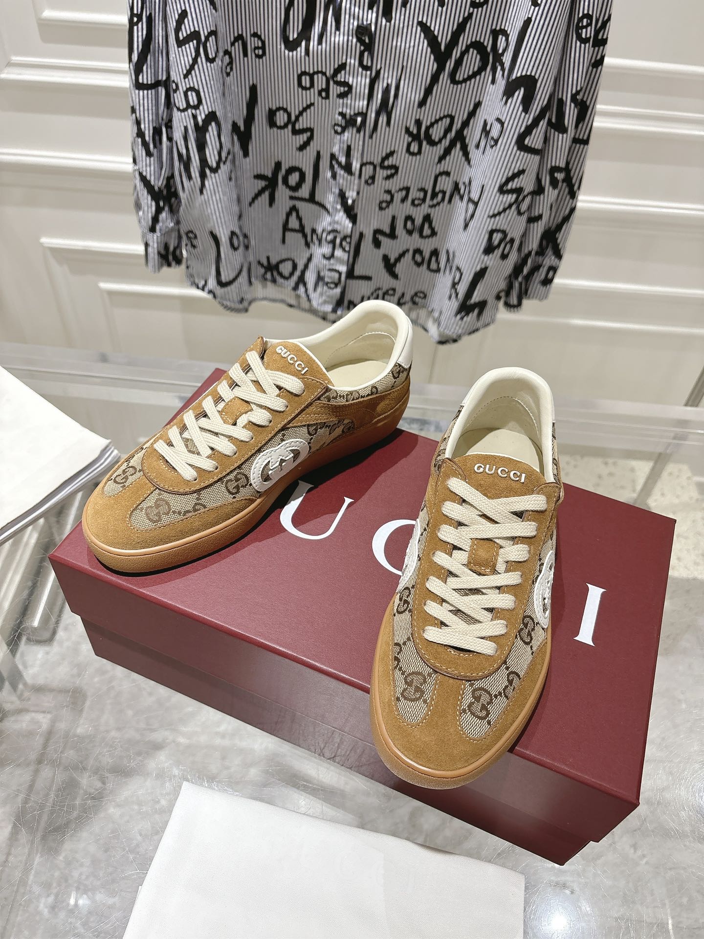 Sneakers Mesh Red