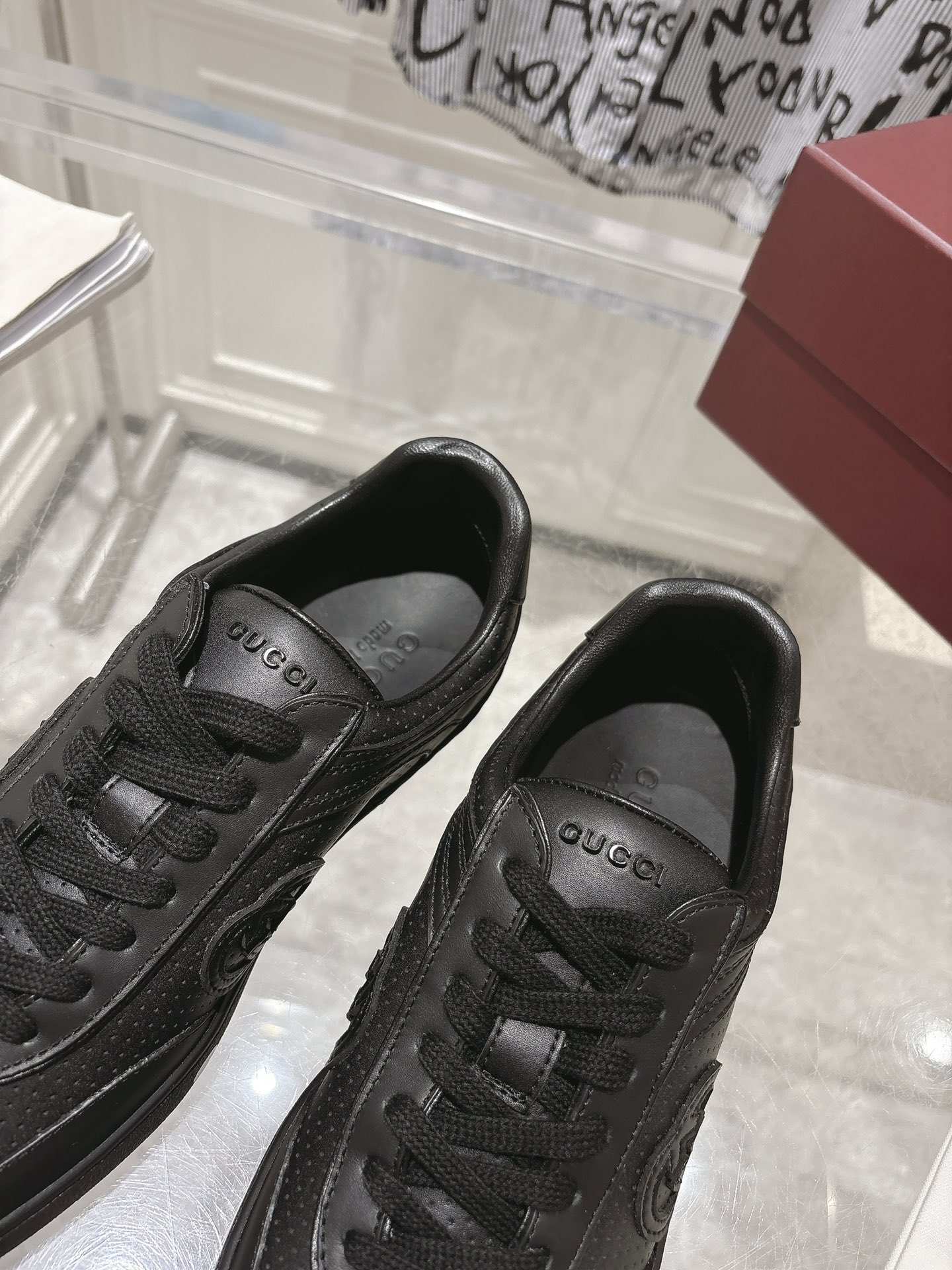 Sneakers Mesh Red