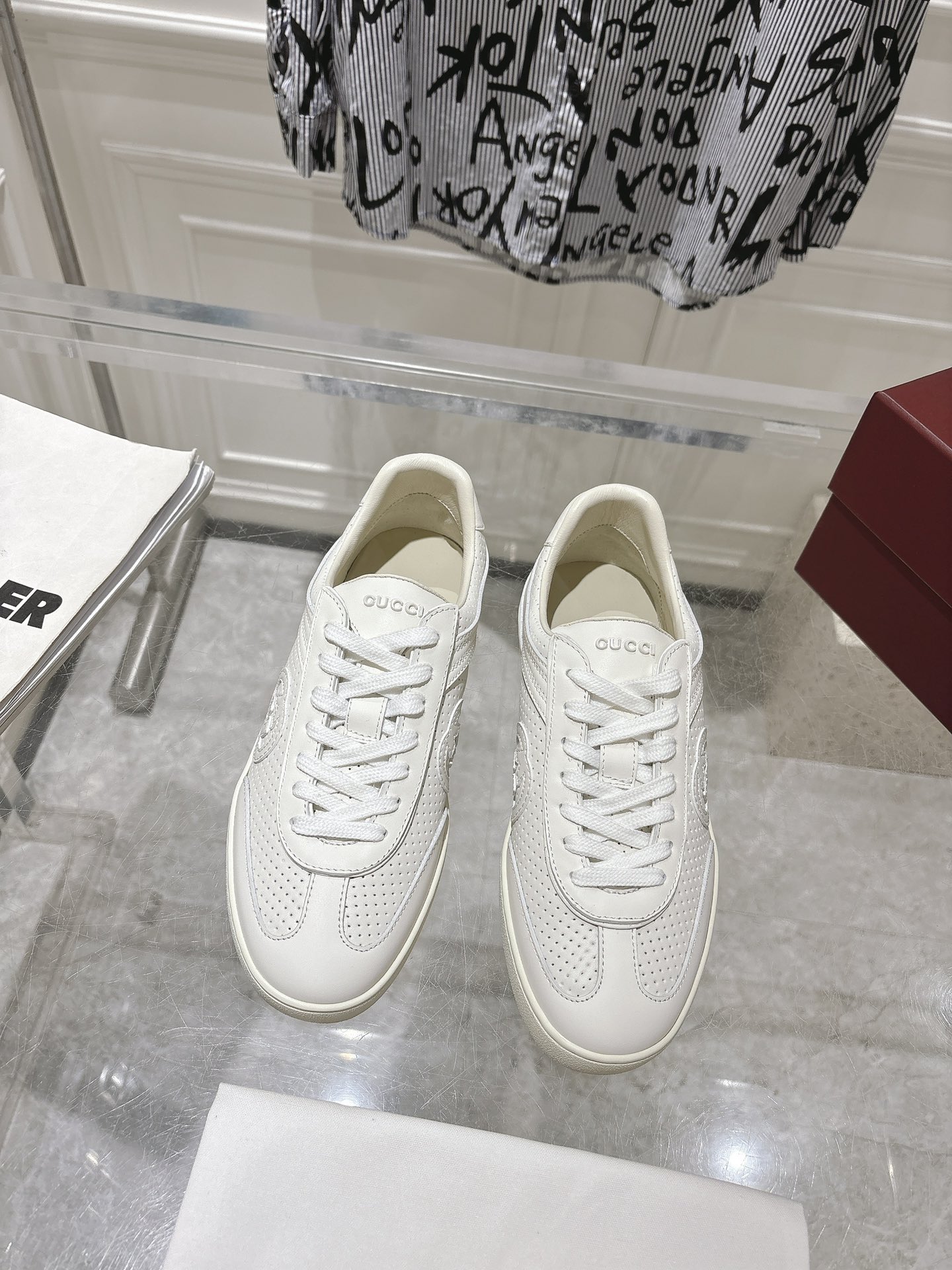 Sneakers Mesh Red