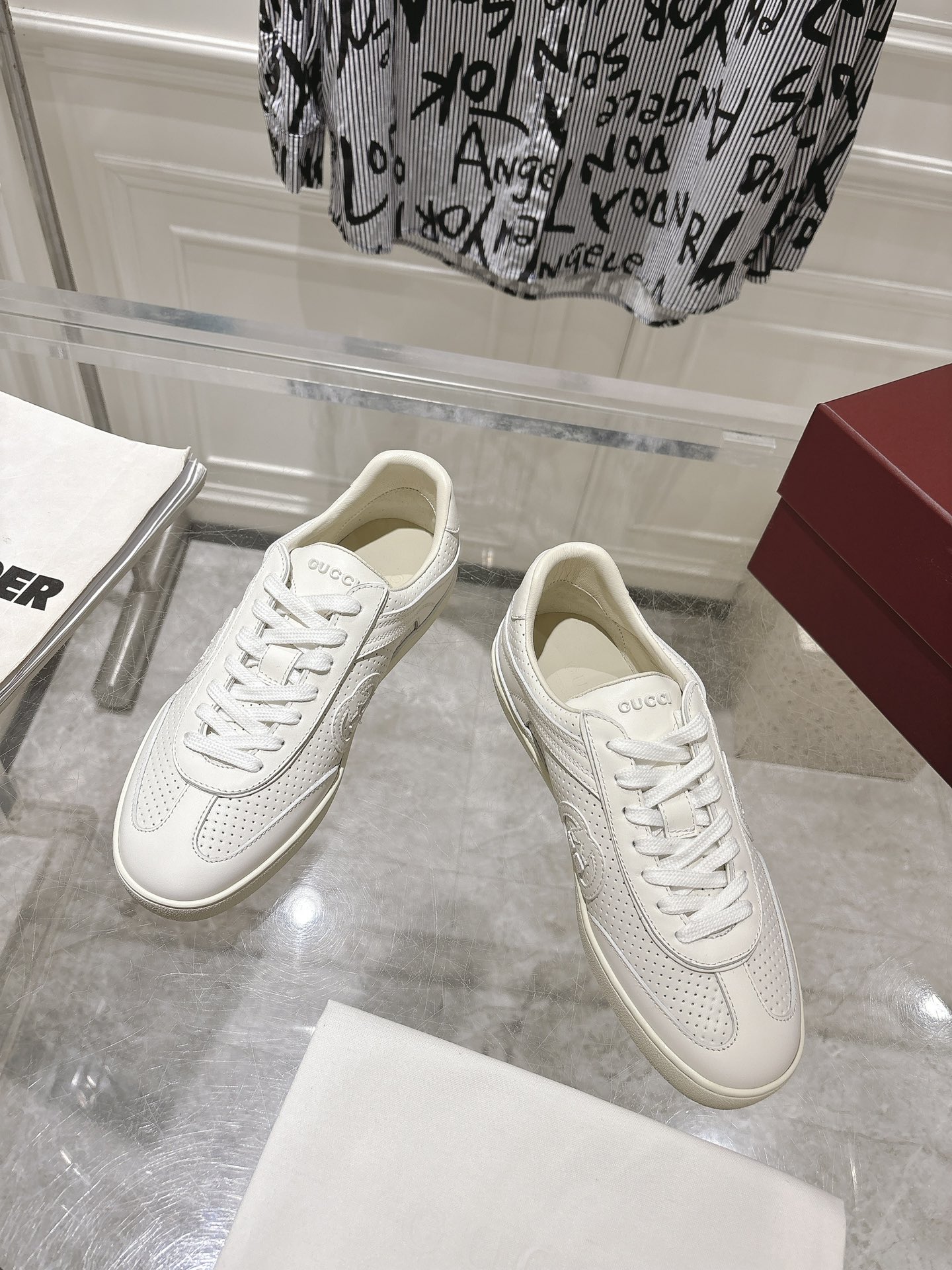 Sneakers Mesh Red