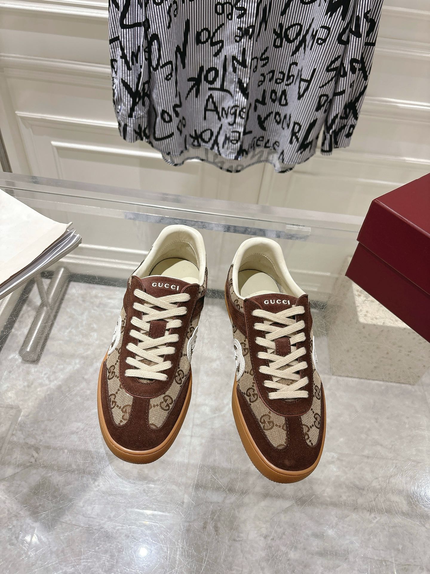 Sneakers Mesh Red