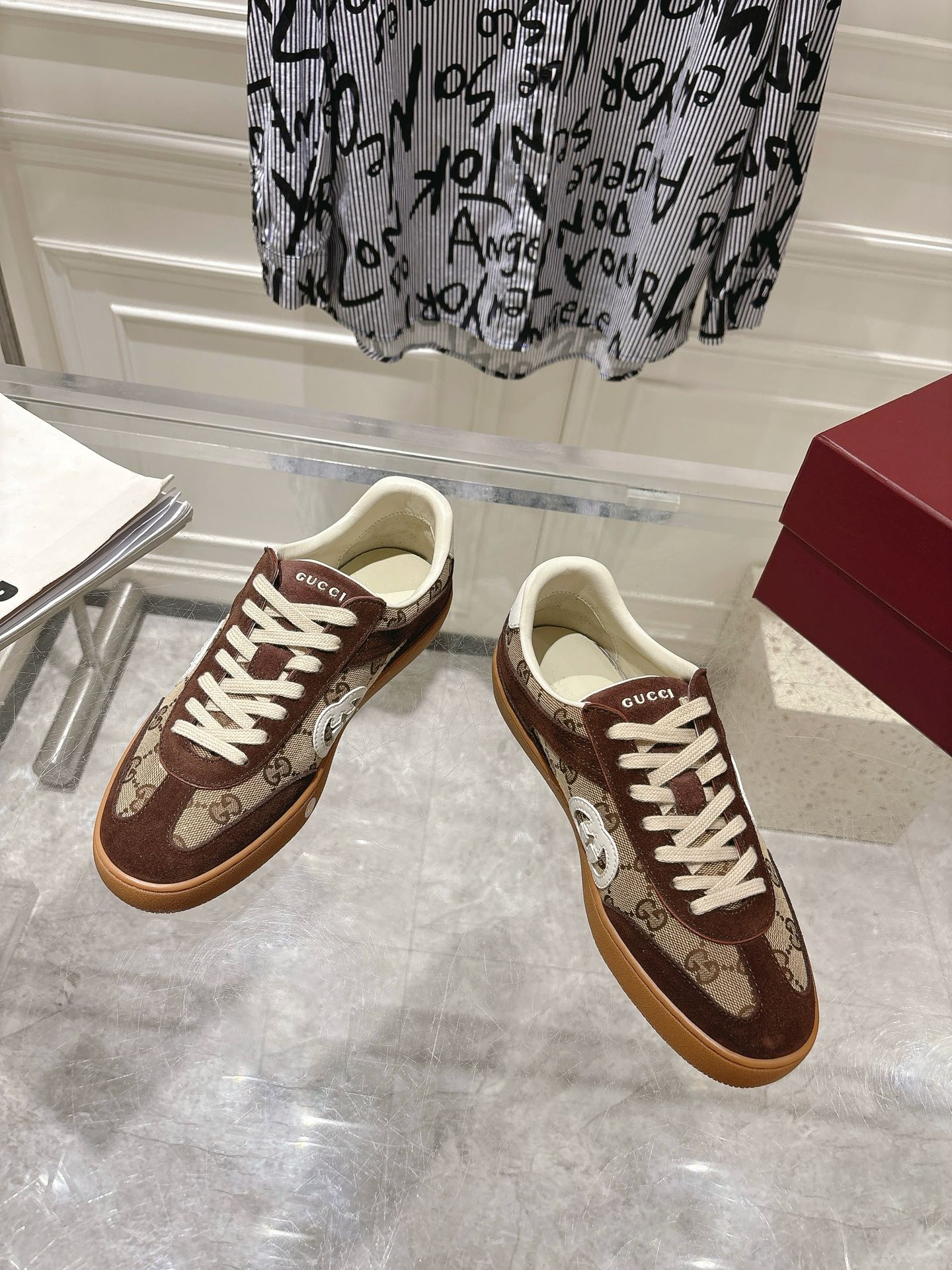 Sneakers Mesh Red
