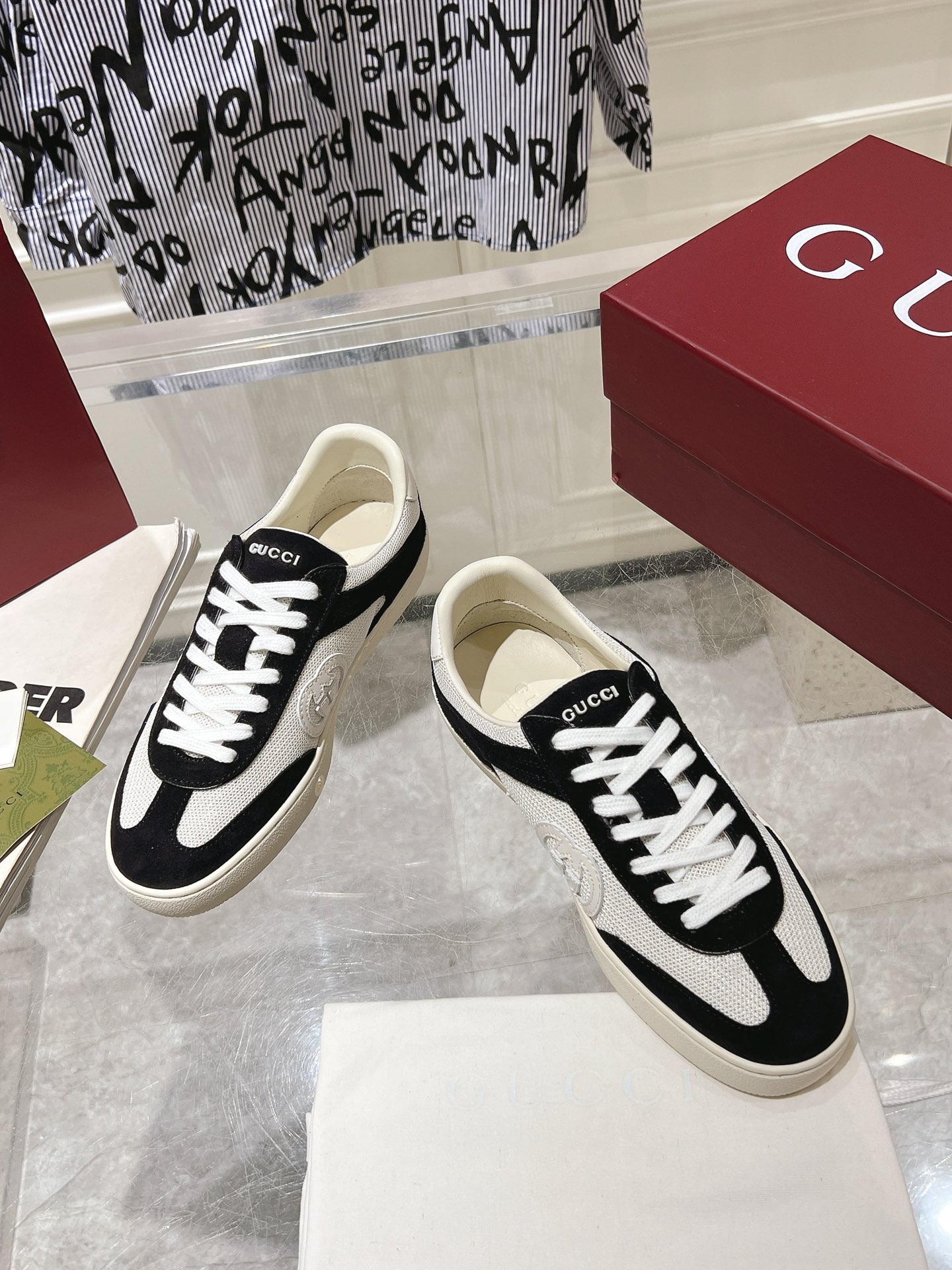 Sneakers Mesh Red