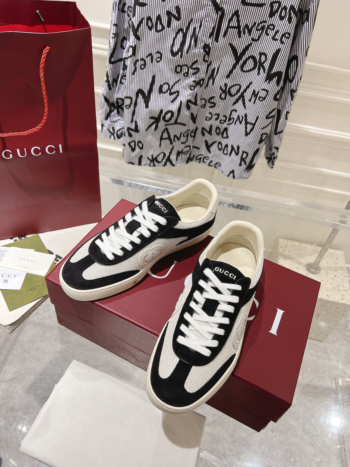 Sneakers Mesh Red