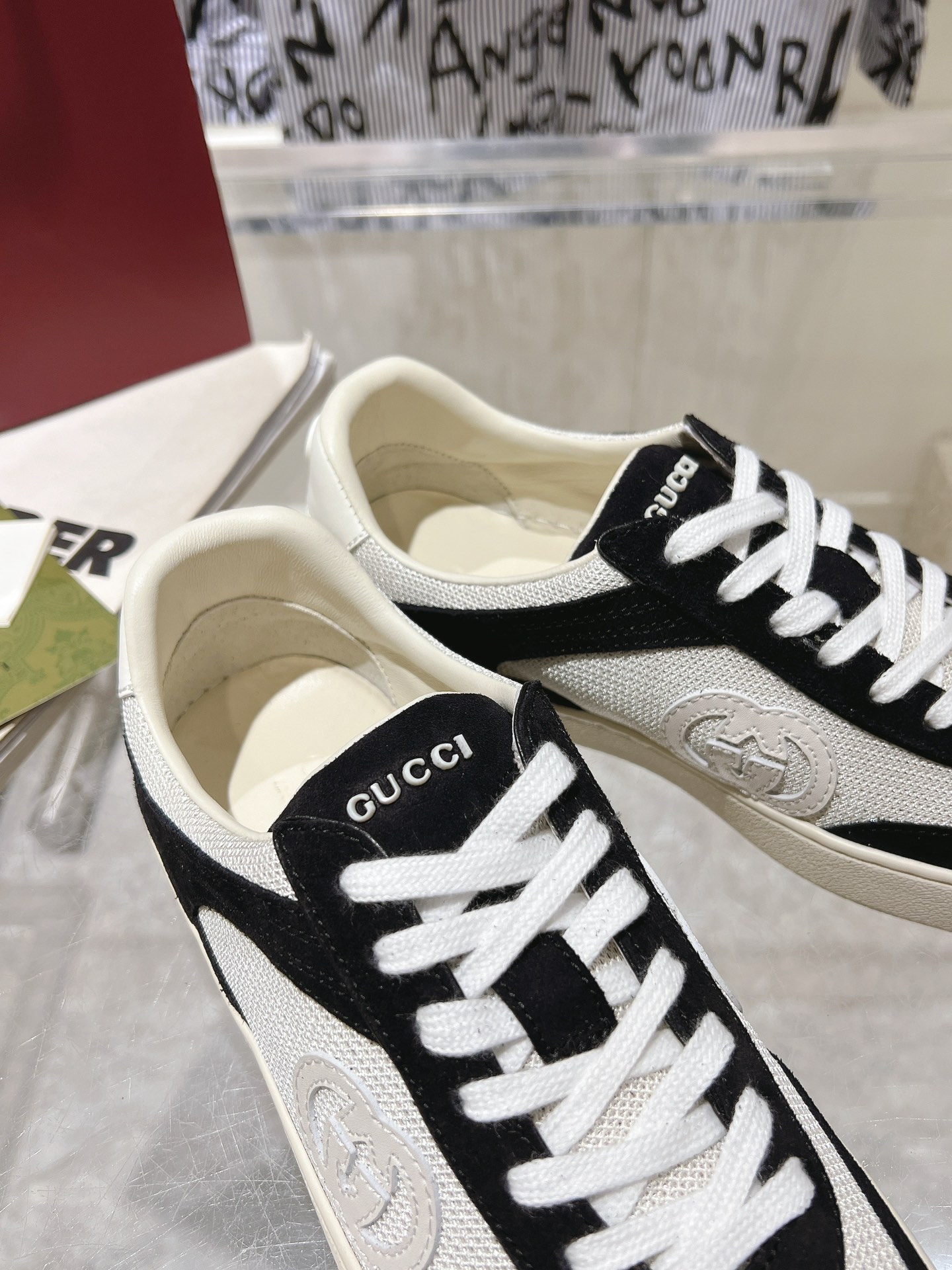 Sneakers Mesh Red