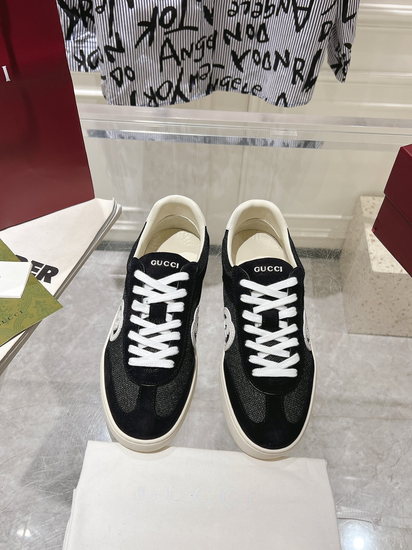 Sneakers Mesh Red
