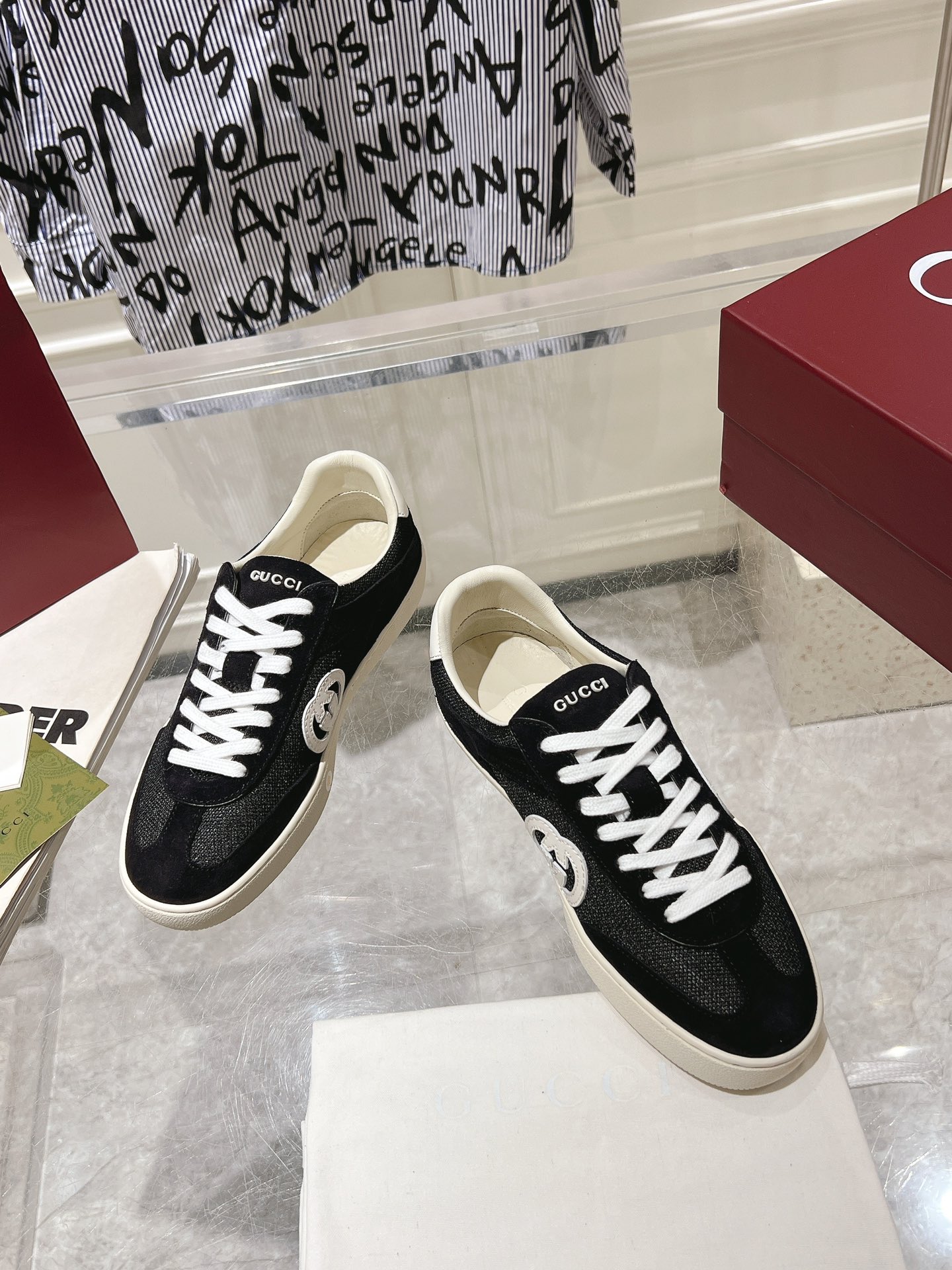Sneakers Mesh Red