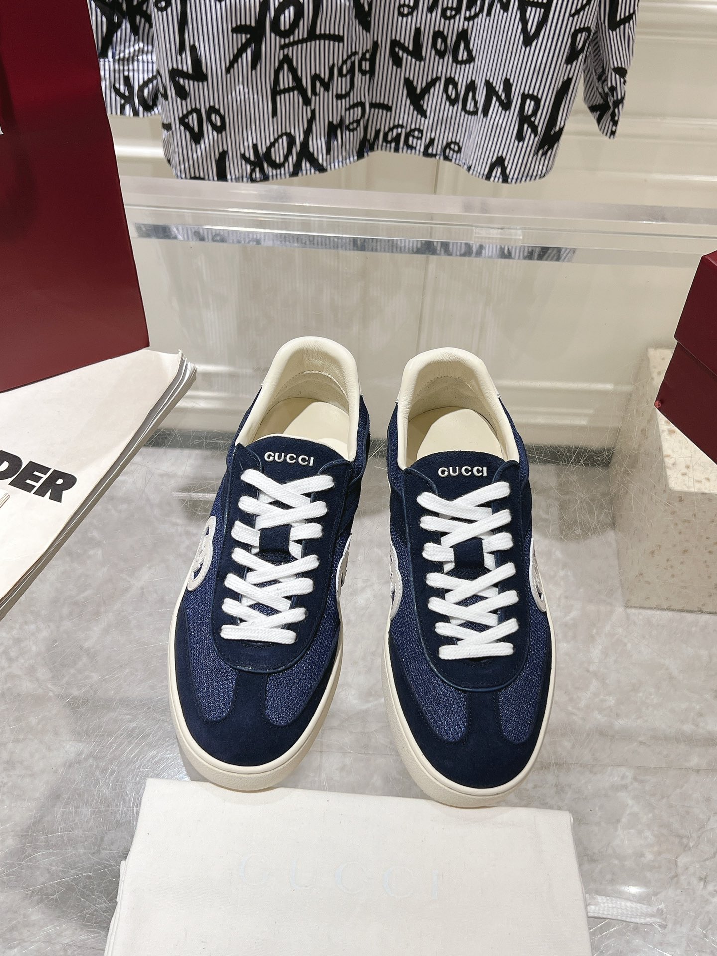 Sneakers Mesh Red