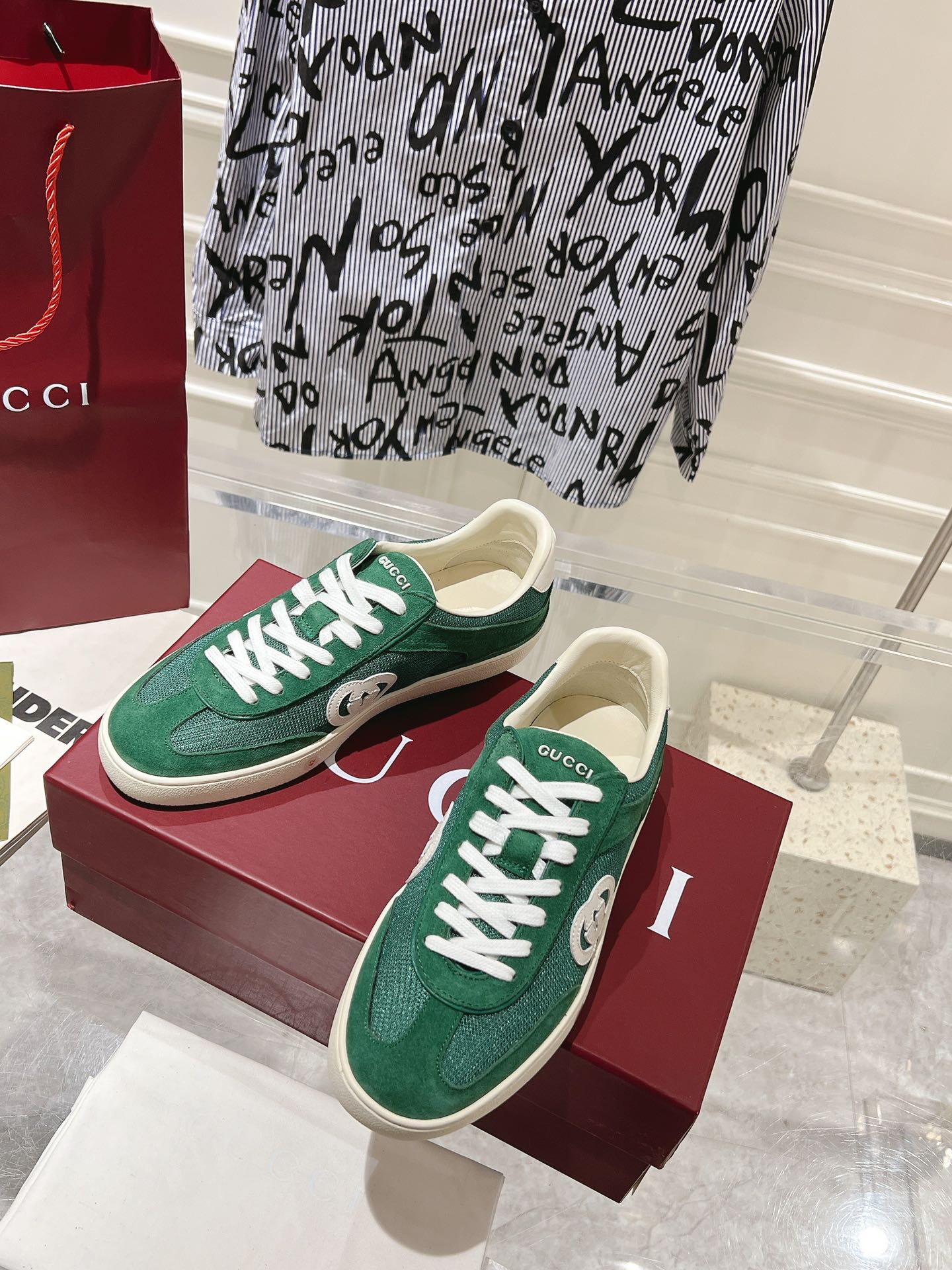 Sneakers Mesh Red