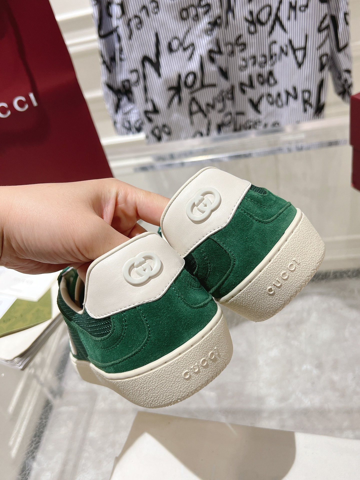 Sneakers Mesh Red