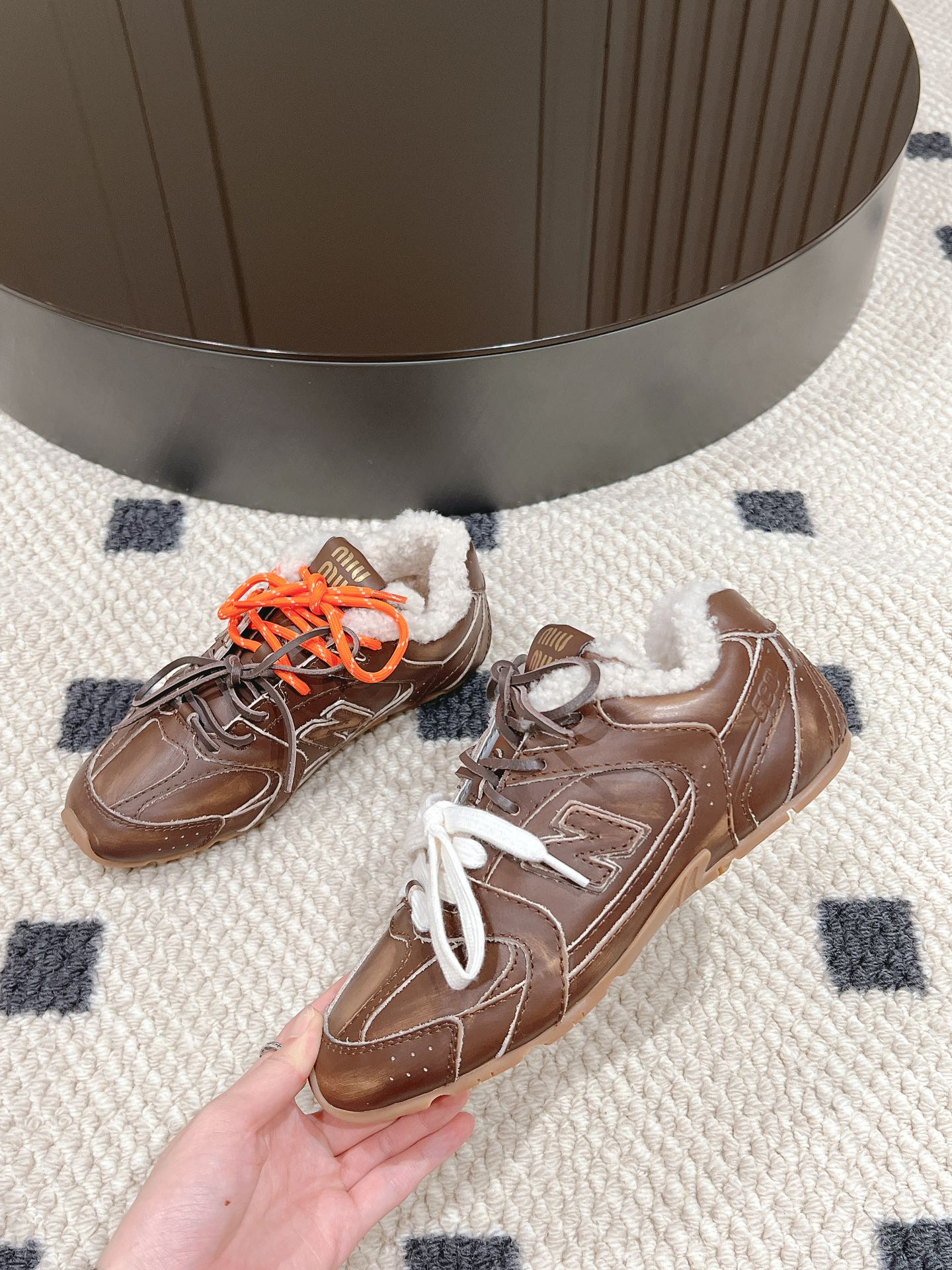 Miu Miu New Balance Sneakers Mesh M-l-s