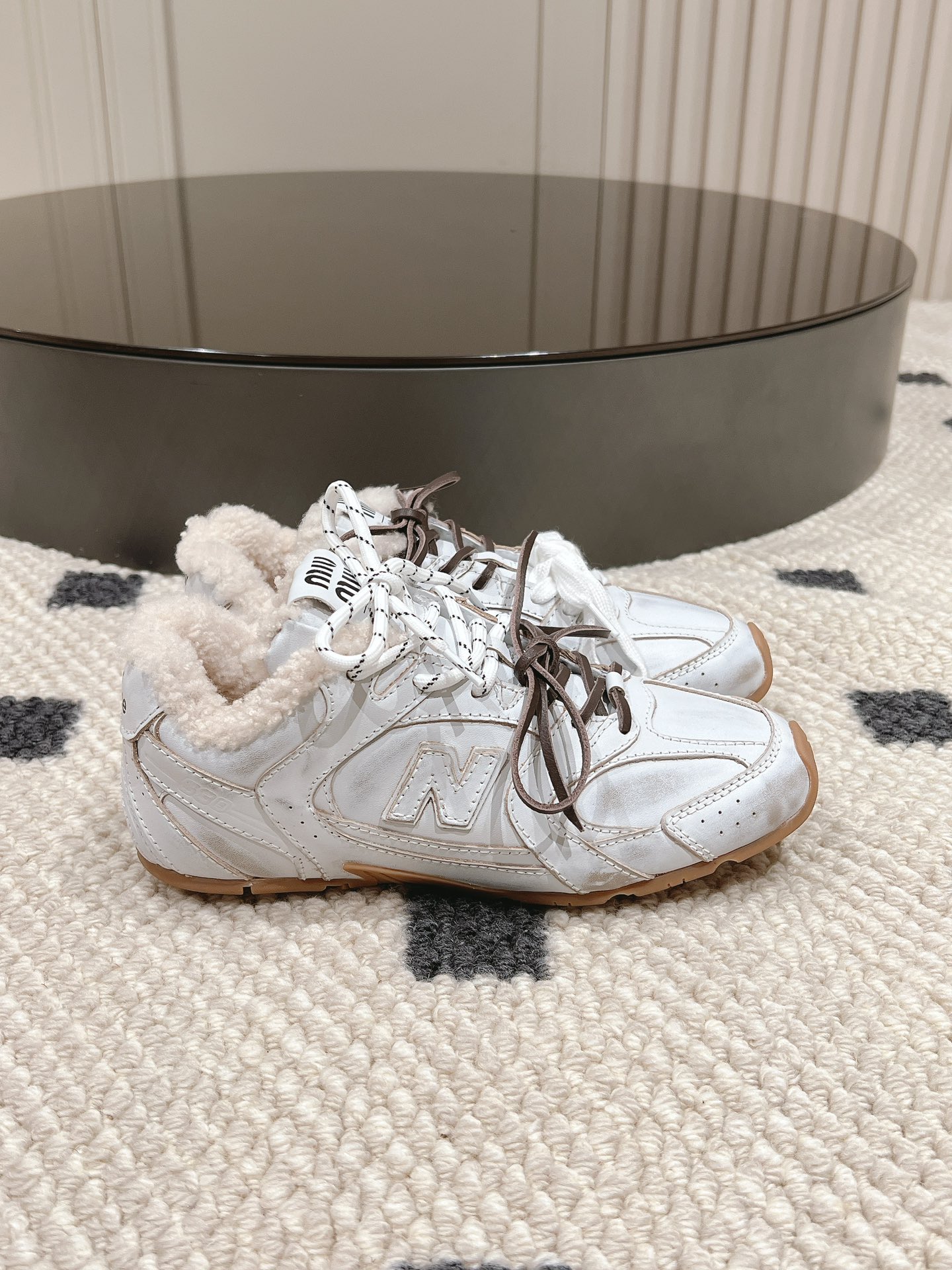 Miu Miu New Balance Sneakers Mesh M-l-s