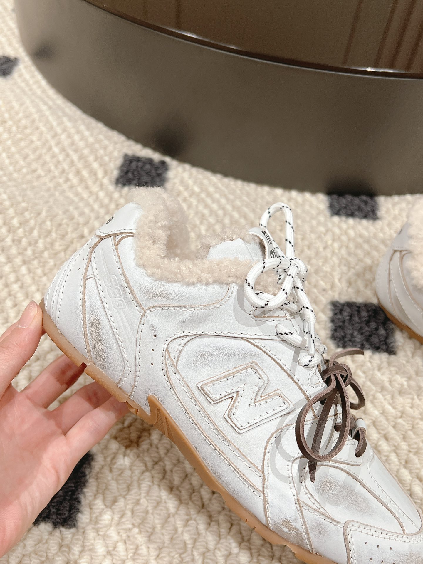Miu Miu New Balance Sneakers Mesh M-l-s