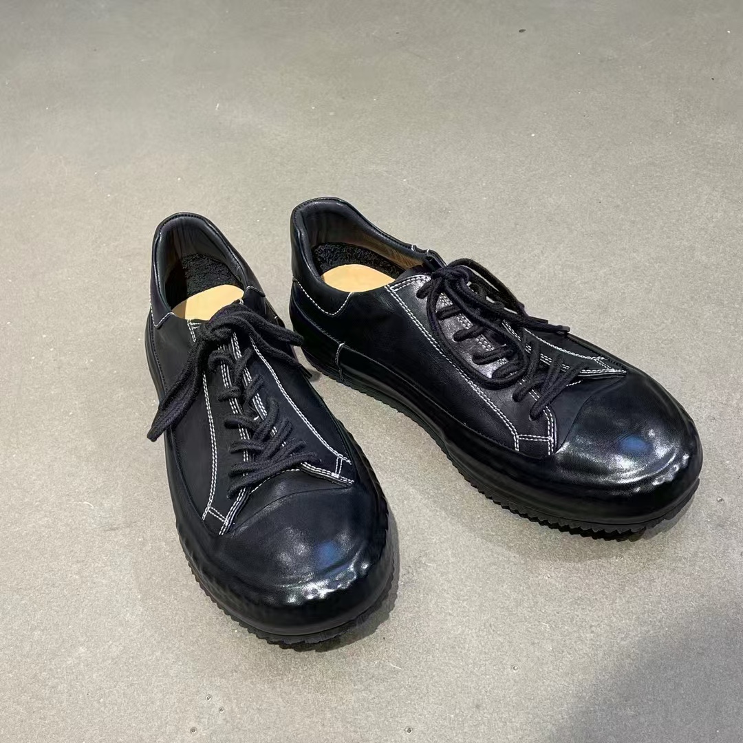 Leather Shoes Cow Leather Breathable 43