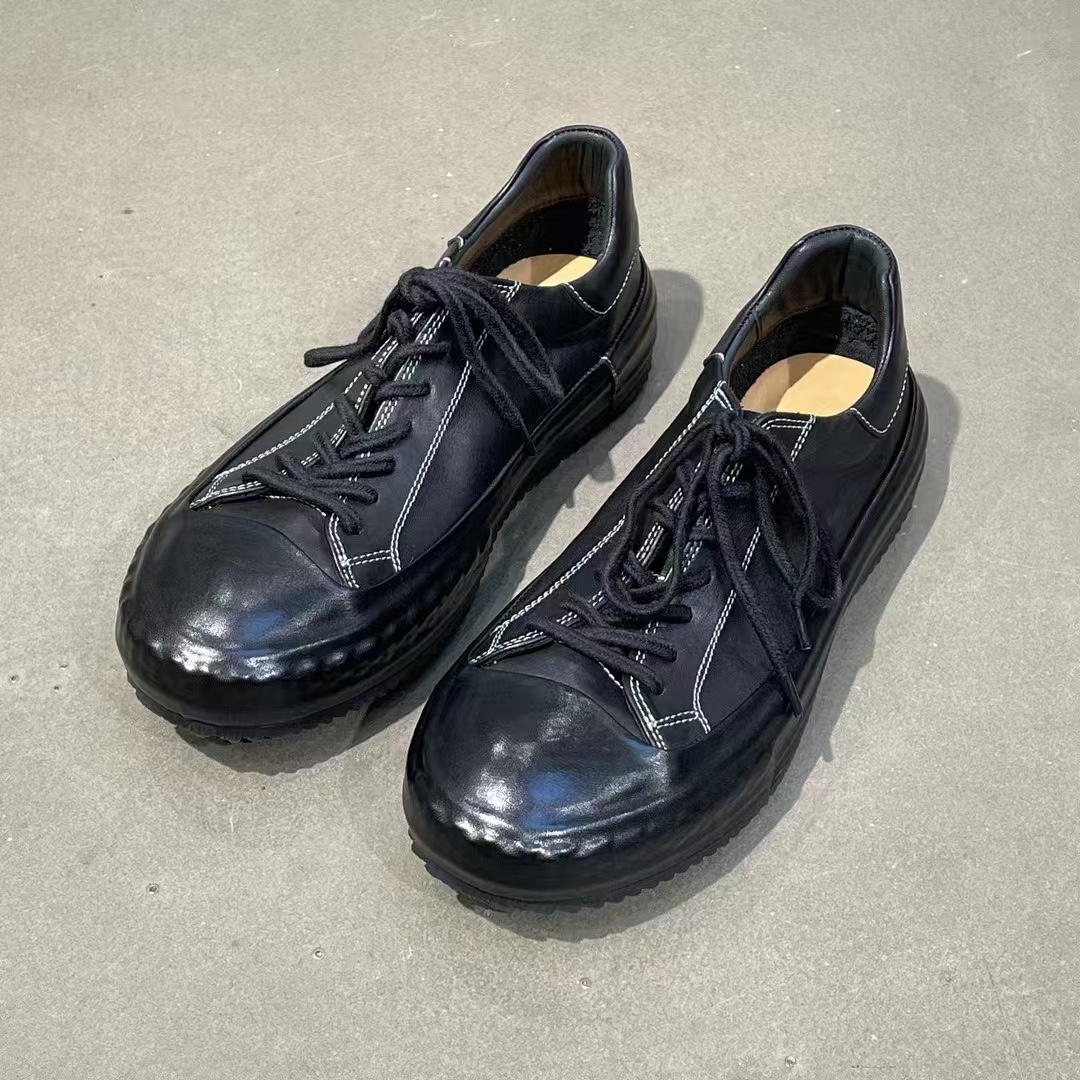 Leather Shoes Cow Leather Breathable 43