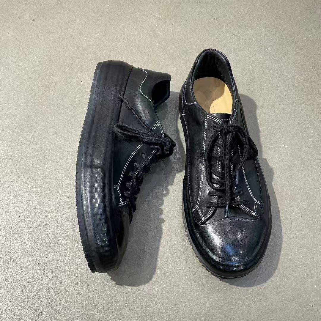 Leather Shoes Cow Leather Breathable 43