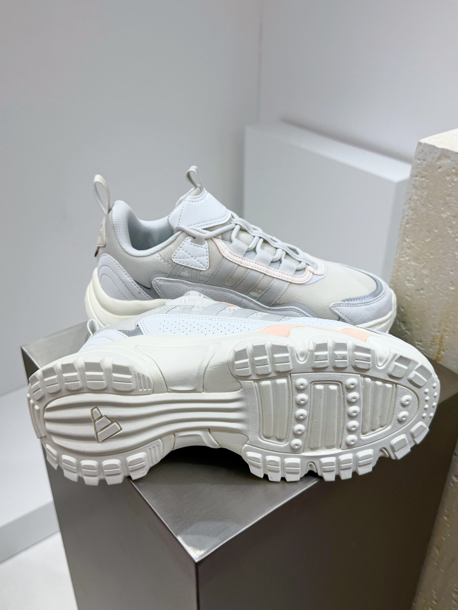 Adidas Male Running Shoes Shock Absorbing L