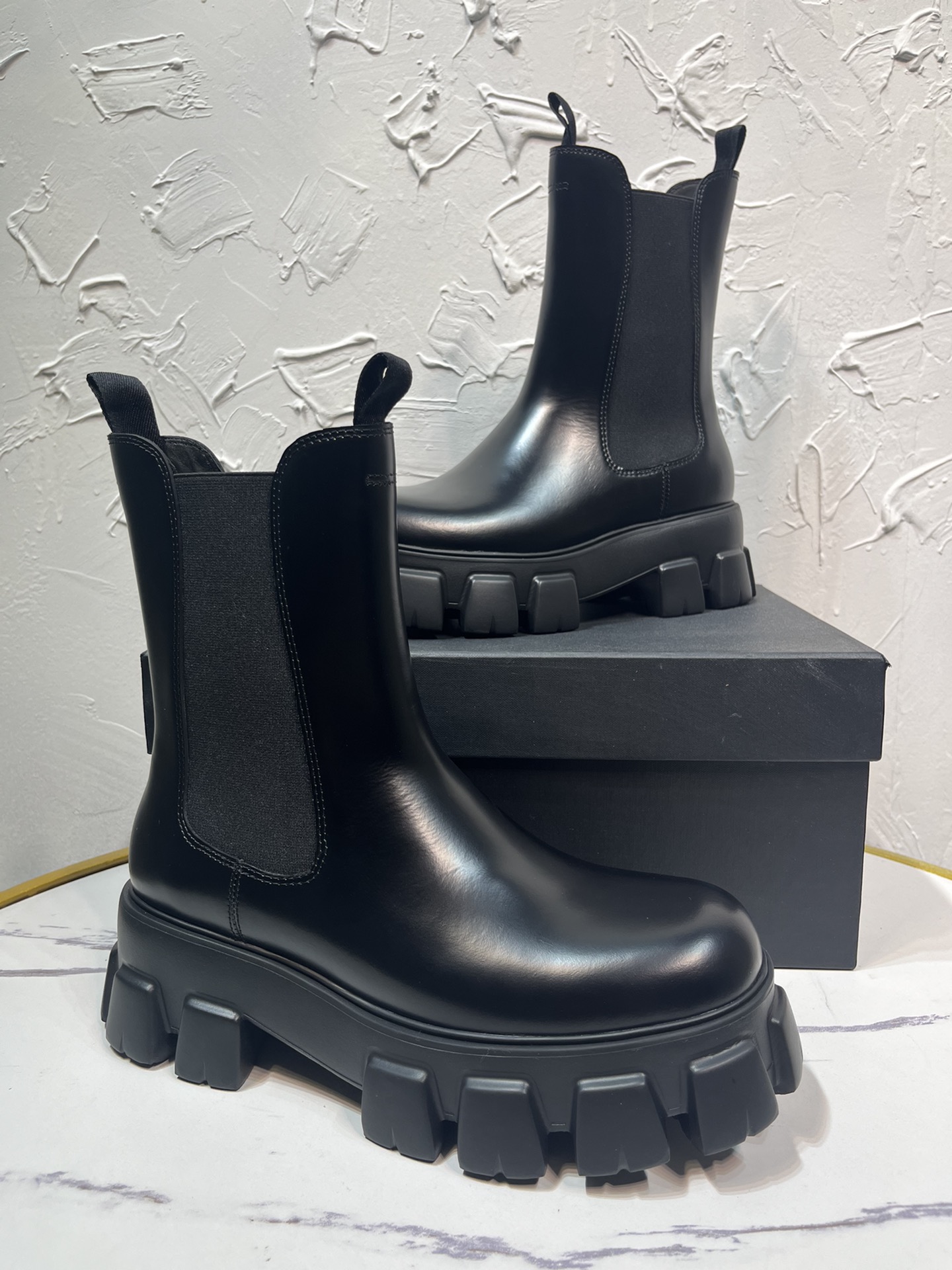 Adidas Dr. Martens Prada Boots Cow Leather M-l