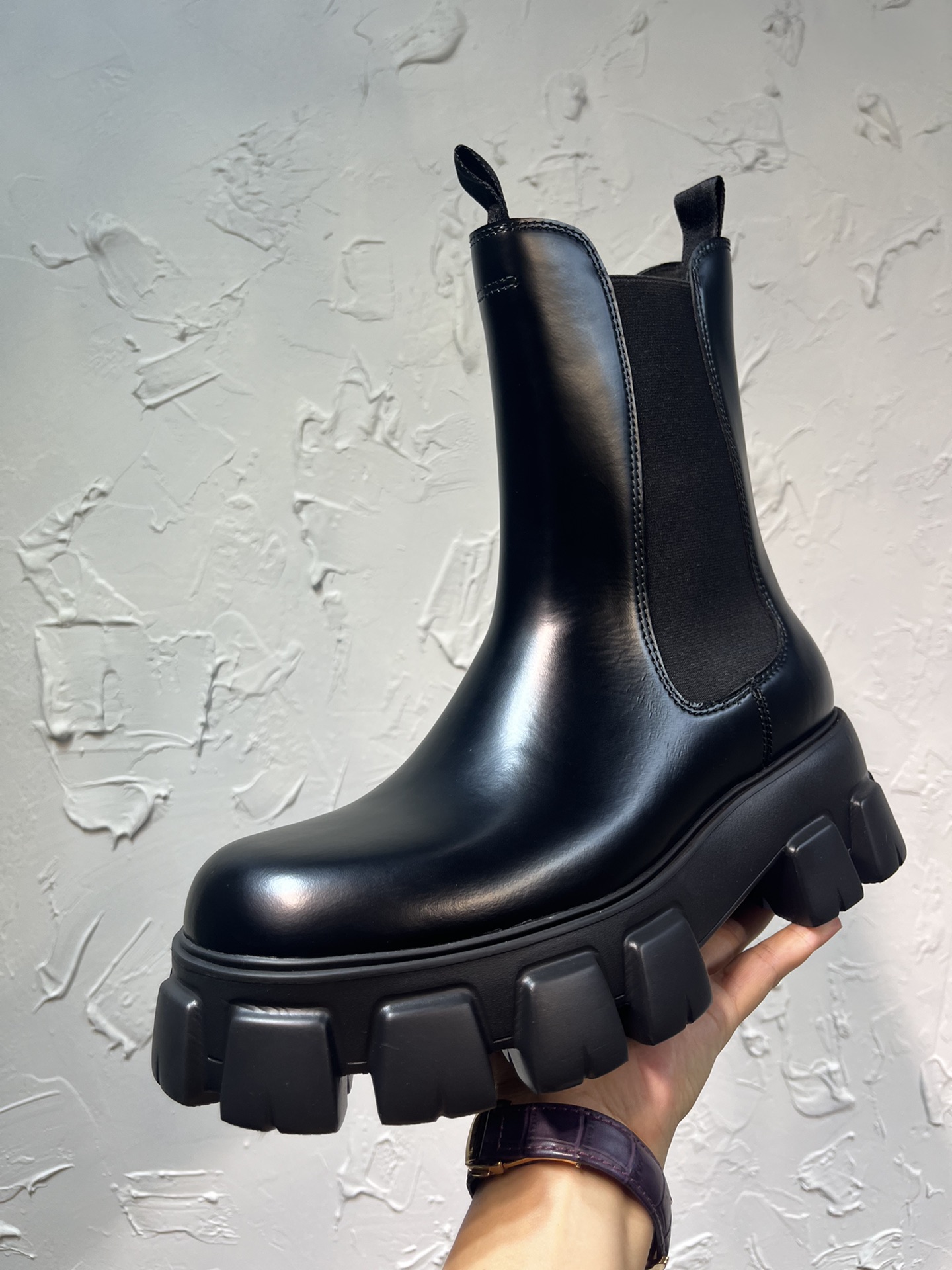 Adidas Dr. Martens Prada Boots Cow Leather M-l
