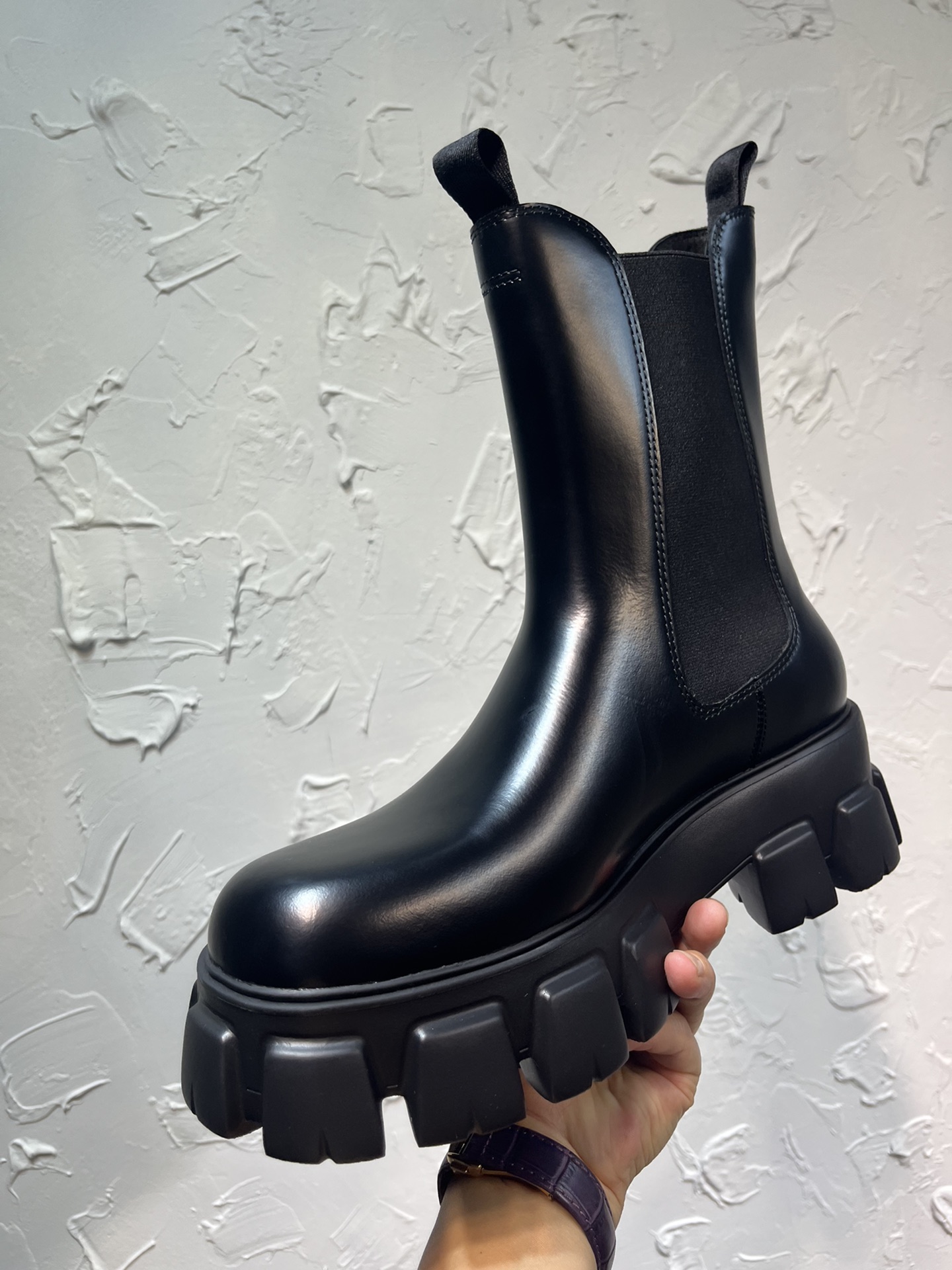 Adidas Dr. Martens Prada Boots Cow Leather M-l