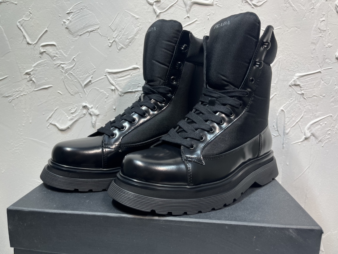 Adidas Dr. Martens Prada Boots Cow Leather M-l