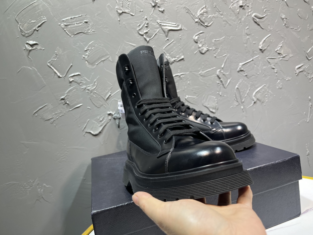 Adidas Dr. Martens Prada Boots Cow Leather M-l