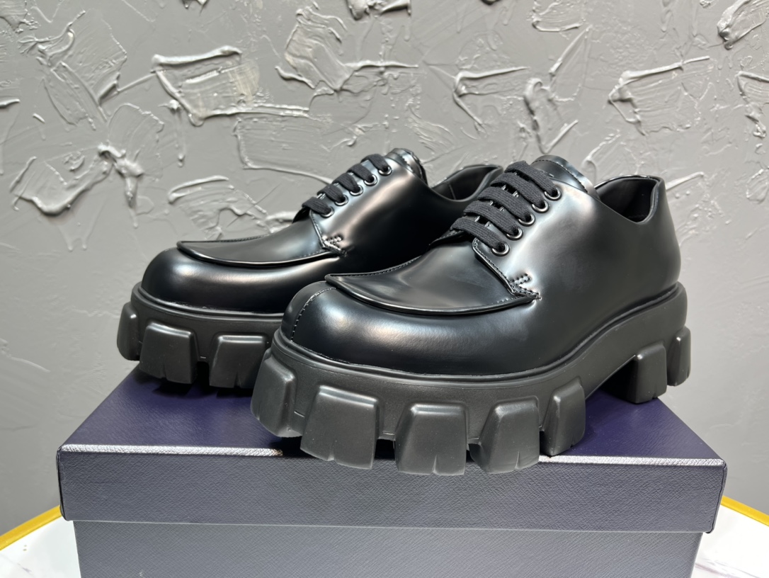 Adidas Prada Loafers Cow Leather M-l