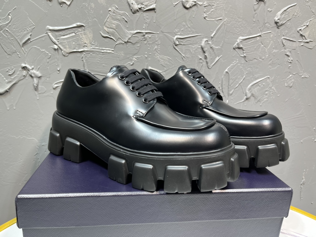 Adidas Prada Loafers Cow Leather M-l