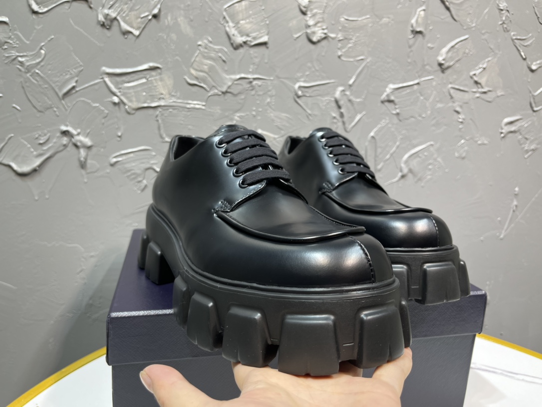 Adidas Prada Loafers Cow Leather M-l
