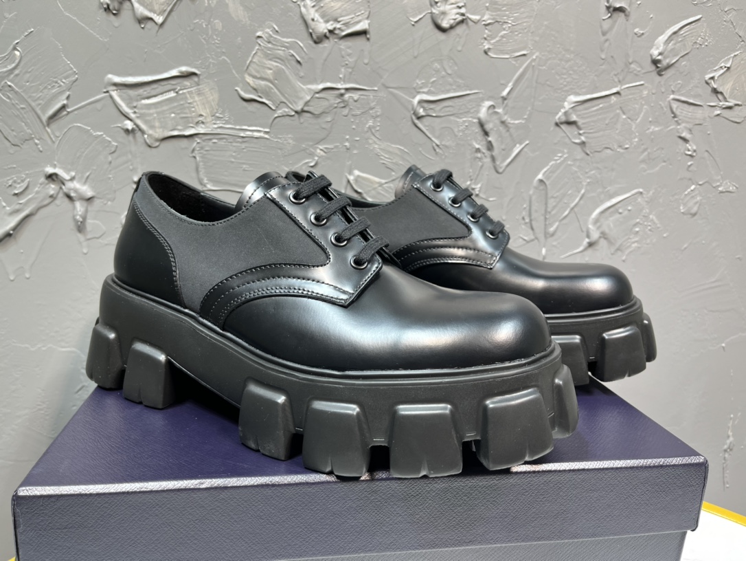 Adidas Prada Loafers Cow Leather M-l