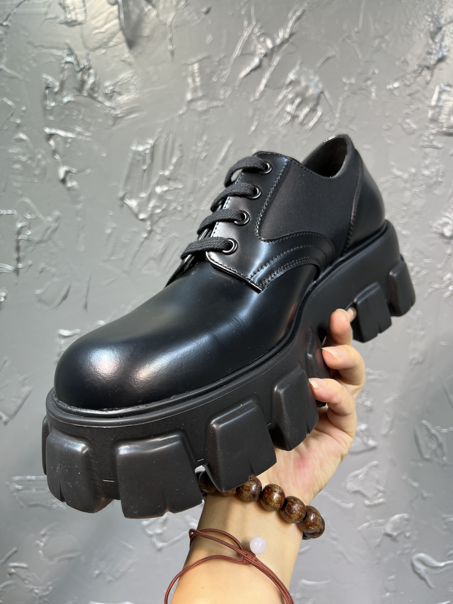 Adidas Prada Loafers Cow Leather M-l