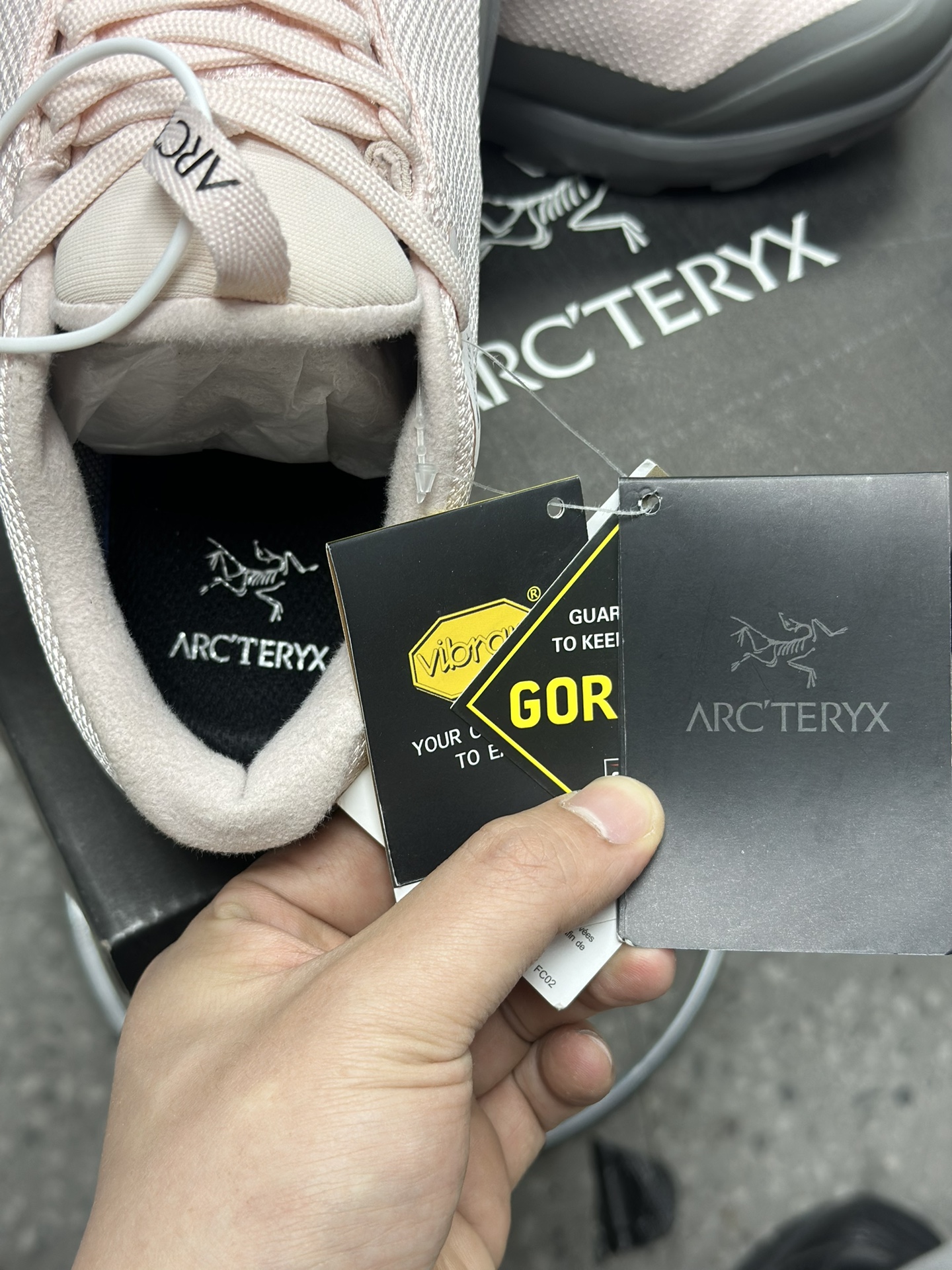 Arcteryx Basic Shoes Pink S