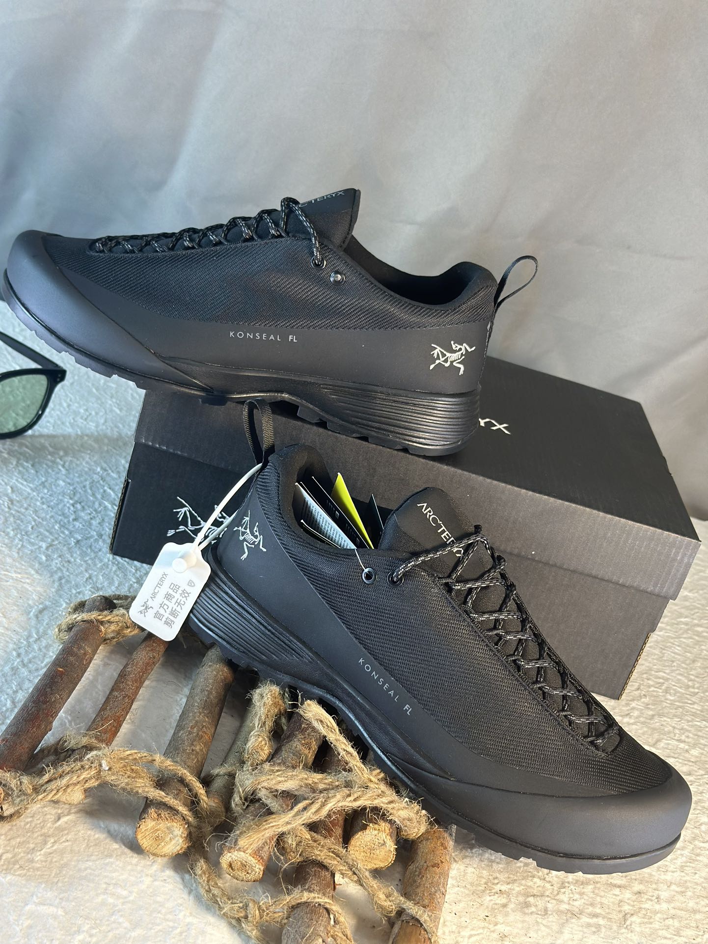 Arcteryx Basic Shoes Black M-l-s