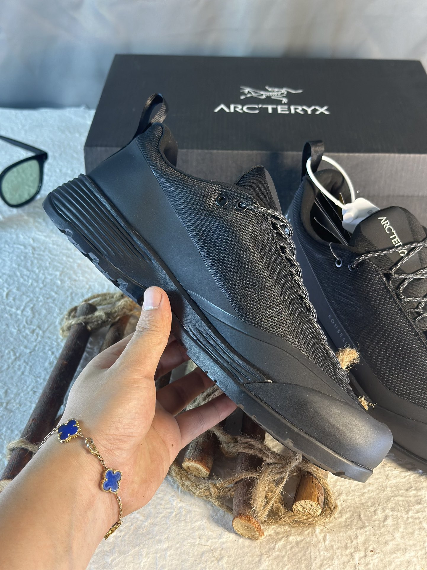 Arcteryx Basic Shoes Black M-l-s