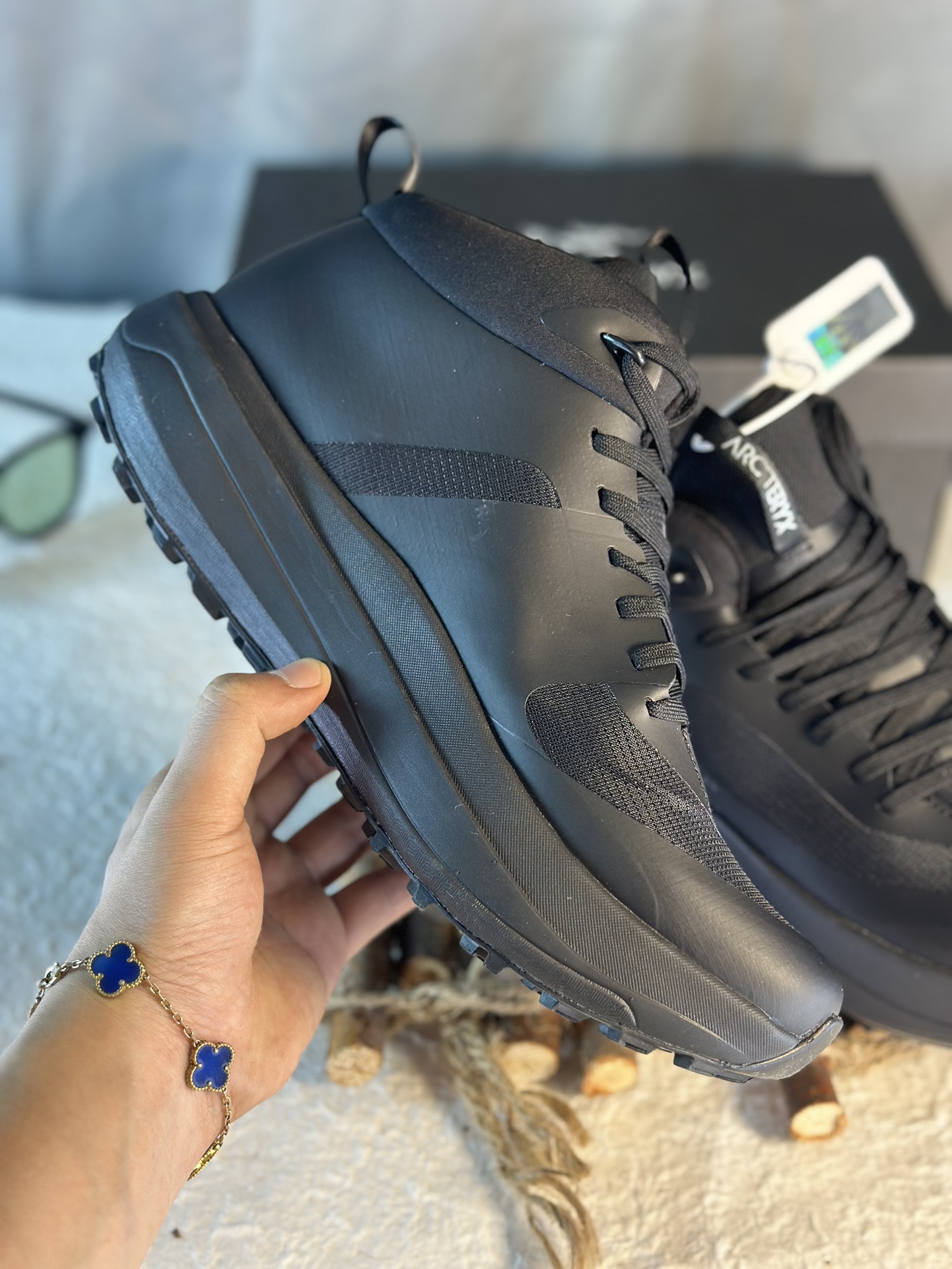 Arcteryx Basic Shoes Black M-l-s