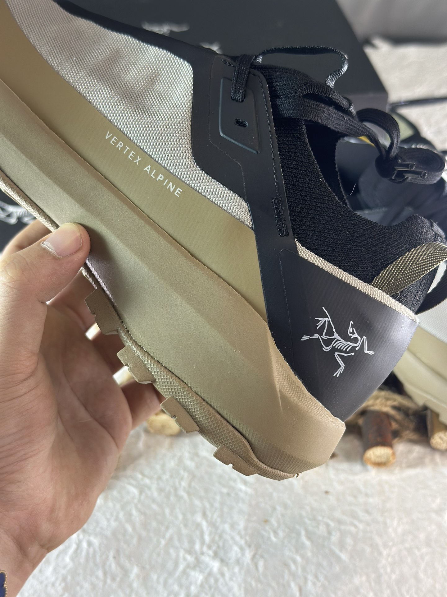 Arcteryx Basic Shoes Brown Breathable L