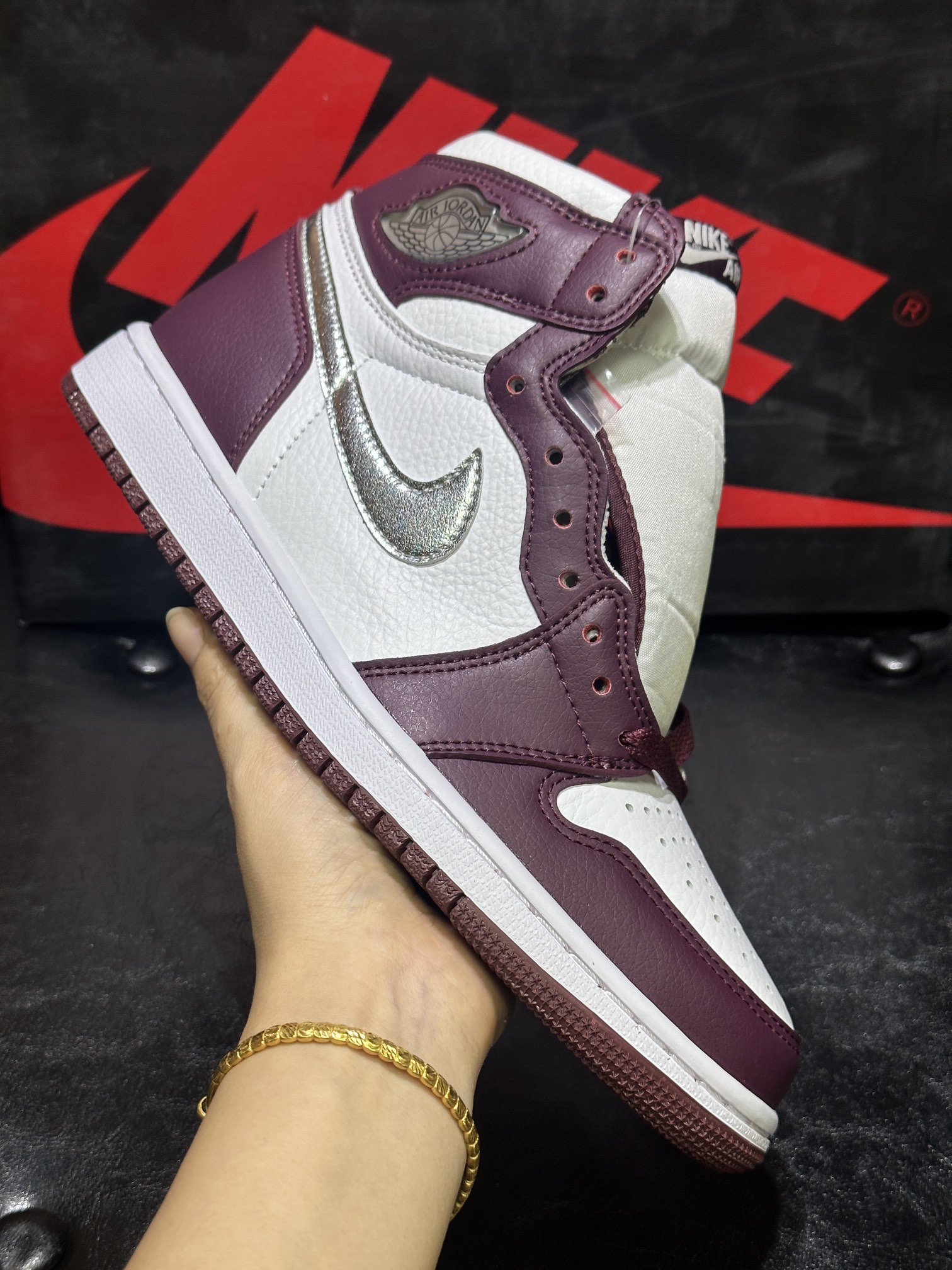Jordan Nike Male Basic Shoes Red