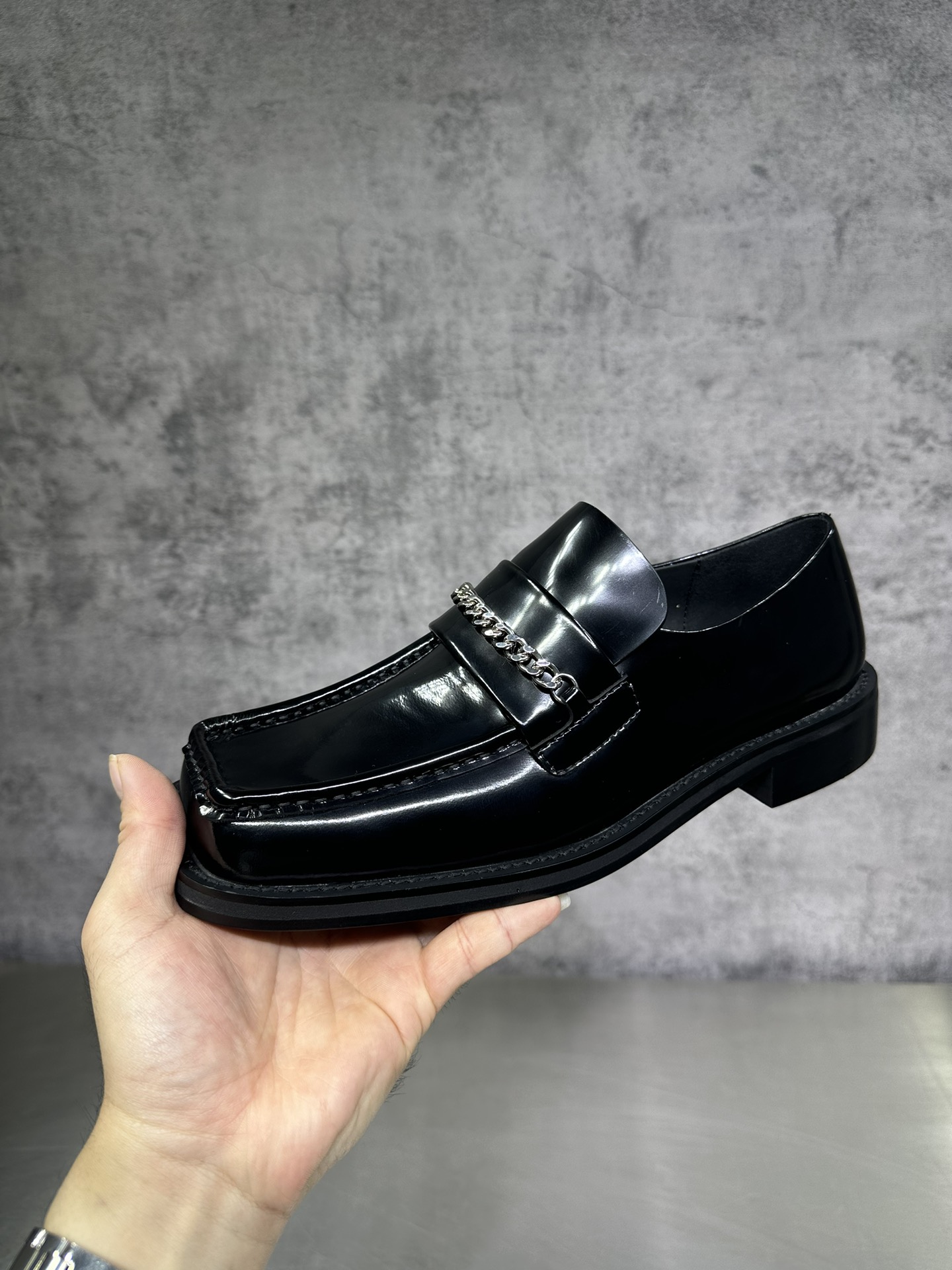 Leather Shoes Cow Leather 46