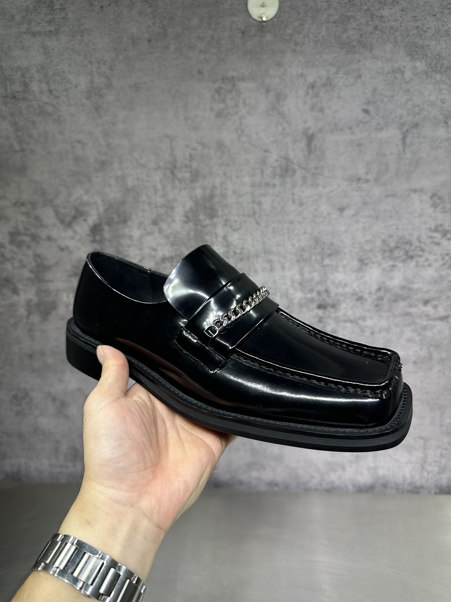 Leather Shoes Cow Leather 46